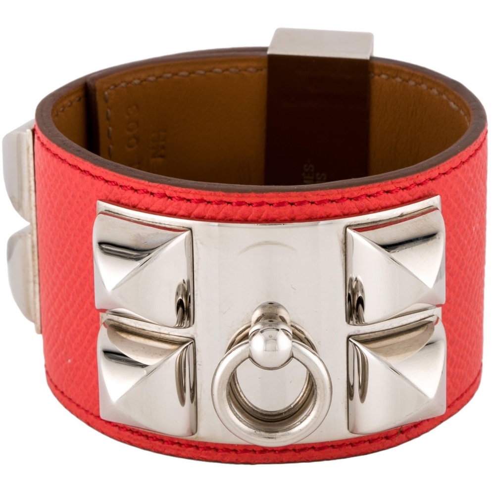 Hermès
Collier de Chien Leather Wrap Bracelet